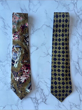 Brettons Men's Necktie Set Floral & Patterned